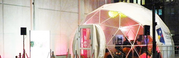 Namiot kulisty Freedome 30 AIP - Inkubatory Przedsiębiorczości 