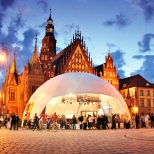 Namiot sferyczny we Wrocławiu