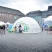image Branding, Contemporary tents, Dusseldorf, Event Dome, Event Domes, Freedomes Tents, Geodesic Dome Tent, Germany, Hire, Transparent Front, Vinyl Branding, White Front, freedome-150, freedome-75, guckmal-schliesen