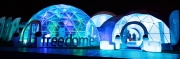 Event domes and dome tents at the Showman's Show 2011 Trade Fair