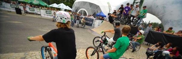 Namiot kulisty firmy Freedomes F150, Lech Bike Festival