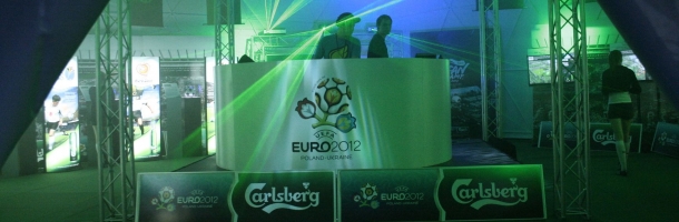 Namiot Freedome 150 uczestniczył w imprezie rozpoczynającej odliczanie do turnieju UEFA EURO